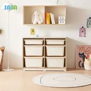 [SASA]사사가구 데이스타 모듈 수납 700 바구니장(대)