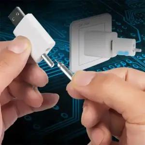 전자케미 충전식 CR425 CR322 배터리 USB 충전기 낚시 플로트 라이트 스틱 전자 태클 J542