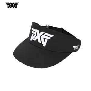 PXG 남녀공용 검정색 썬캡 톨바이저 골프모자