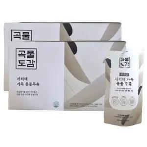 곡물도감 무가당 서리태 가득 콩물 두유 180ml x 30개