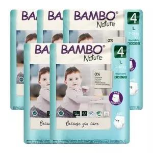 밤보네이처 밤보그린 기저귀 팬티형 대형 4단계 공용 20매X5개