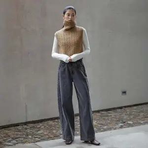 [코어 어센틱]25FW 워시드 패널 기모 데님