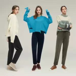 [1+1+1] 여성 벨벳 코듀로이 기모 본딩 팬츠 3종세트(CGBW)