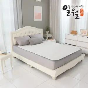 [일월] 애쉬아이보리 초절전형 워셔블 카본 탄소 전기매트 / 카본매트 더블