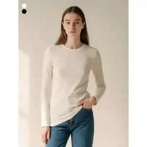 [HUM]여) 스판피치 기본 TS (FHMWCTR504M)