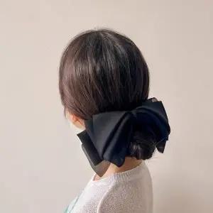 왕리본 헤어핀 큰머리핀 여자 핀-WFHRXJ0