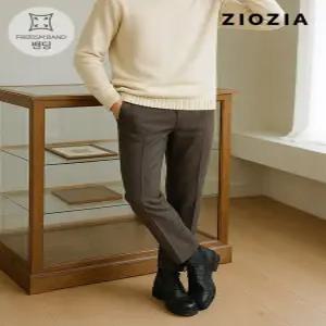 테이퍼드 핏 허리밴딩 팬츠 (ABD4PP1101)