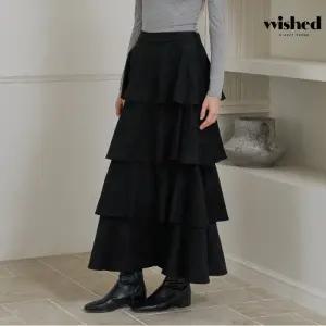 스웨이드 캉캉 스커트 (WICCSK007)
