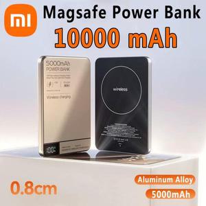 호환Xiaomi Magsafe 보조베터리 10000mAh 외장 배터리 고속 충전 마그네틱 무선  5000mah 휴대용