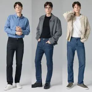 [뱅뱅] 25년FW 남성 스트레이트핏 라이크라 데님 3종[35500838]