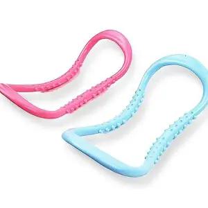 블루 요가링 하드 링 구 마사지링 1p 스트레칭 목