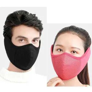 남녀 안면 용품 공용 커플 방한 마스크 코디 귀마개