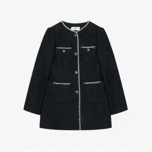 [베스띠벨리]베스띠벨리 베스티벨리 미디트위드블랙재킷_K BKJAB2103