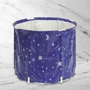 고품질 HWA 접이식 반신욕조 간편한 욕조 65cmx65cm 야외욕조 임시욕조 (WCBB361)