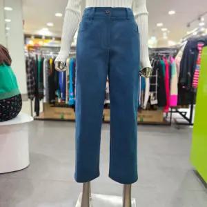 베네통/애플아울렛/뒷밴딩 일자핏 팬츠 BAPT62461