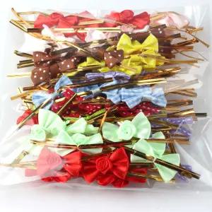 노크원 선물포장 /리본타이/ 빵끈 /랜덤조합 1세트(103개)