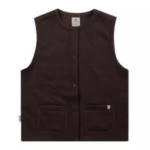 스노우피크 여성 니트 베스트 S25WWFVE77 BR