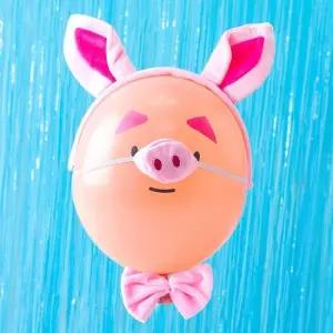 밍크돼지머리띠세트 4종)