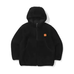코닥 컬러 로고 플리스 재킷 키즈 BB K4326LFJ91 BLK IVR ORG