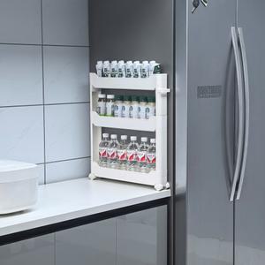 DS 59 초슬림 모바일 7CM 컴팩트하고 틈새 정리 선반 실용적인 솔루션 캐비닛 수납