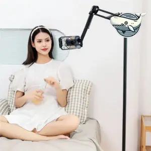 조절 가능한 핸드폰 태블릿 스탠드 목 조절형 테블릿거치대