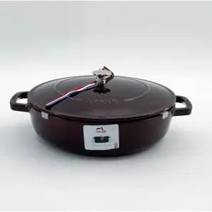스타우브 B품 시스테라 전골 석류레드 28cm 인덕션 무쇠냄비 주물 전골냄비