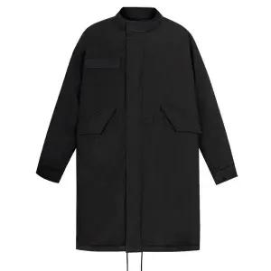 [디바옴므]빅 오버핏 겨울 야상 경량 롱패딩 점퍼 개파카 누빔