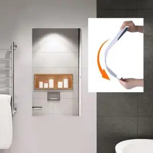 미러 아크릴 필름 시트지 욕실 현관 붙이는 거울 필름 아크릴 인테리어 벽에 거울 시트지 현관 무프레임