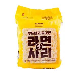 신상 노브랜드 라면사리 110g*4입