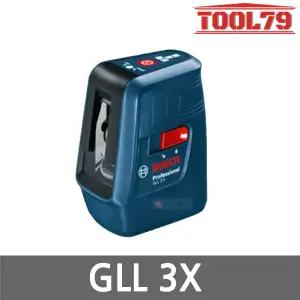 보쉬 GLL3X 레이저 레벨기 3라인 수직 수평 레이저수평기 15M 측정기 3방향 측정레벨기