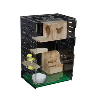 슈가글라이더 사육장 피그미다람쥐 투명 아크릴 케이지 은신처