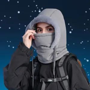 [제이커머스]남성 여성 겨울 방한 멀티 패딩 방수 후드 넥워머 목토시 골프넥워머 방한용품 겨울넥워머