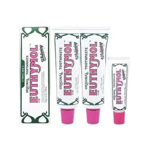 [ EUTHYMOL ] 유시몰 화이트닝 치약 120g 2개+20g