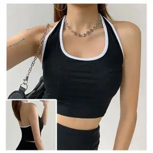 [콩심팥심]여자 요가 필라테스 홈트 이너 트레이닝 크롭 탑 나시 브라탑