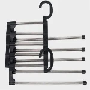 다사노바 슬라이딩 5단 바지걸이 여행용옷걸이