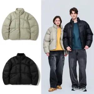 인터크루 겨울에도 따뜻한 남녀공용 오버핏 숏패딩 점퍼 ITZ4UO05A