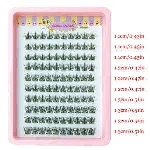 1+1 Lashernala 속눈썹나라 200가닥 속눈썹연장 노글루속눈썹 눈썹연장 가닥속눈썹 고양이 아이