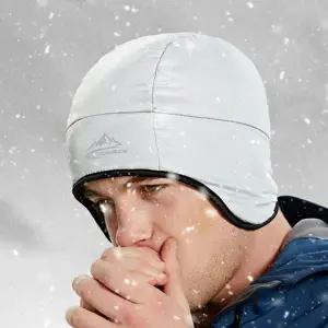 [콩심팥심]보온성 좋은 패딩 방수 방한 귀마개 캡 혹한기모자