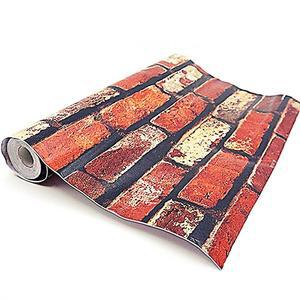 벽지시트지 붉은벽돌 방수시트지 방꾸미기 어 홈 장식 데코