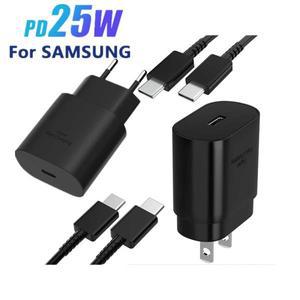 USB C 초고속 충전기 삼성 갤럭시 S24 플러스 노트 5g 휴대폰 25W PD