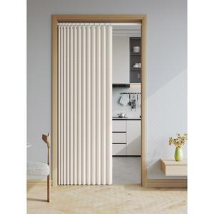 1PC 접이식 커튼 시리즈 도어 커튼은 파티션 옷장 신발장 등에