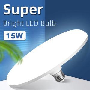 220V LED 전구 E27 Led 라이트 슈퍼  15W UFO 조명 실내 차가운 화이트 테이블 차고