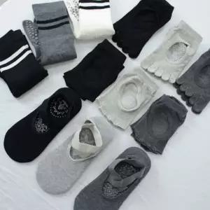 미끄럼방지 토삭스 크로스밴드 필라테스 요가 양말