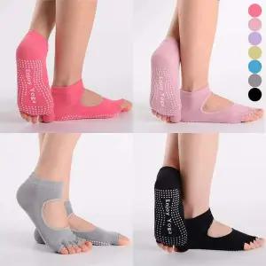 논슬립 미끄럼방지 요가 발가락양말 토삭스 필라테스
