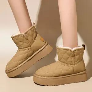 여성 패딩슈즈 어그부츠 키높이 통굽 방한화 230-250mm