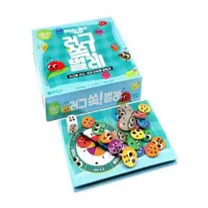 공간27 러그 쏙 벌레 보드게임 유아 수세기 기초수학 학습게임