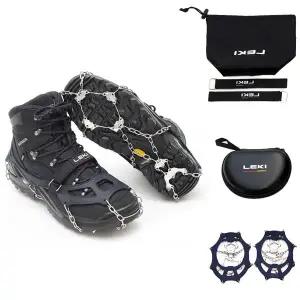 [레키] 체인 아이젠 20피크 + 케이스 - 스테인리스 등산용 미끄럼방지 겨울 눈길 산행