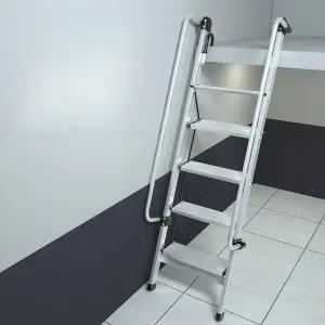 복층 계단 사다리 다락방 실내 철제 접이식 천장 옥탑 일자형 창고 다락 영도 가정용 가설