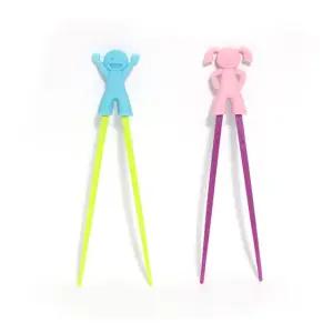 캐릭터젓가락1개 친구들-아동캐릭터젓가락-어린이교정젓가락-아동젓가락 실리콘 잇템 추천템