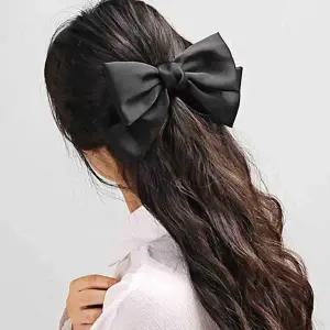 [골드스마일]왕 리본 헤어핀 풍성한 여신느낌 고급스러운 리본핀